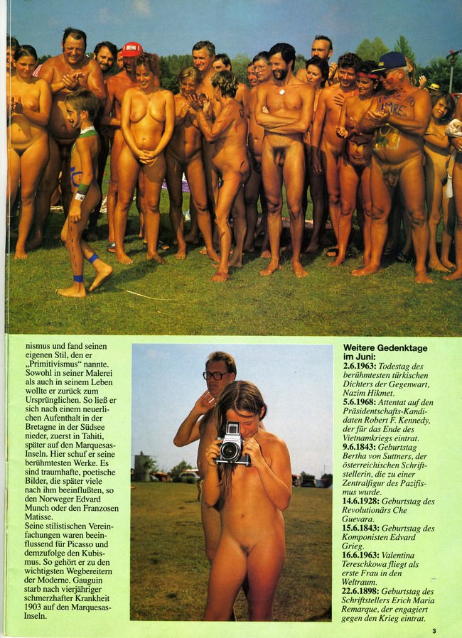 Jung und Frei Nr.61 - Bare nudist recreation and the history of naturism magazine Jung und Frei Nr.61 - Bare nudist recreation and the history of naturism magazine